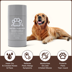 Tinioey paw balm stick twist-up in use for quick, mess-free application