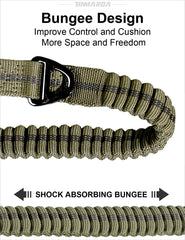 TINMARDA leash with double padded handles for comfortable, versatile grips.