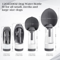 TIOVERY large 20oz water capacity for longer walks and hikes.