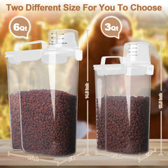 TIOVERY measuring-cup screws onto the spout for precise portions.