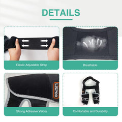 TIPOOP dog elbow protector side view highlighting joint protection during activities