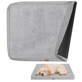 Tivray dog bed cover with 3-sided zipper for easy replacement