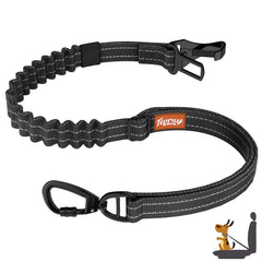 Tivray dog seat belt buckle latch securely anchors your pet for safe travel.