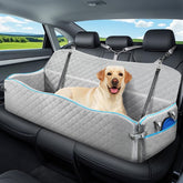 Tivray large dog car seat backseat-fit showing roomy space for big dogs during rides.