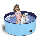 TMbsfatn dog pool foldable 40x12 in for portable backyard fun.