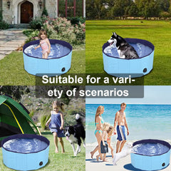 TMbsfatn dog pool non-slip bottom provides safer footing during baths.
