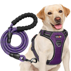 tobeDRI no pull harness front clip for controlled walking and reduced pulling