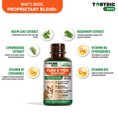TOBYDIC USA made pet supplement with clean ingredients