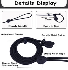 Tochibabe slip lead no pull training helps correct behavior with gentle tightening.