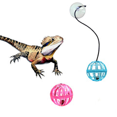 Together-life bell ball closeup safe plastic material for reptile playtime
