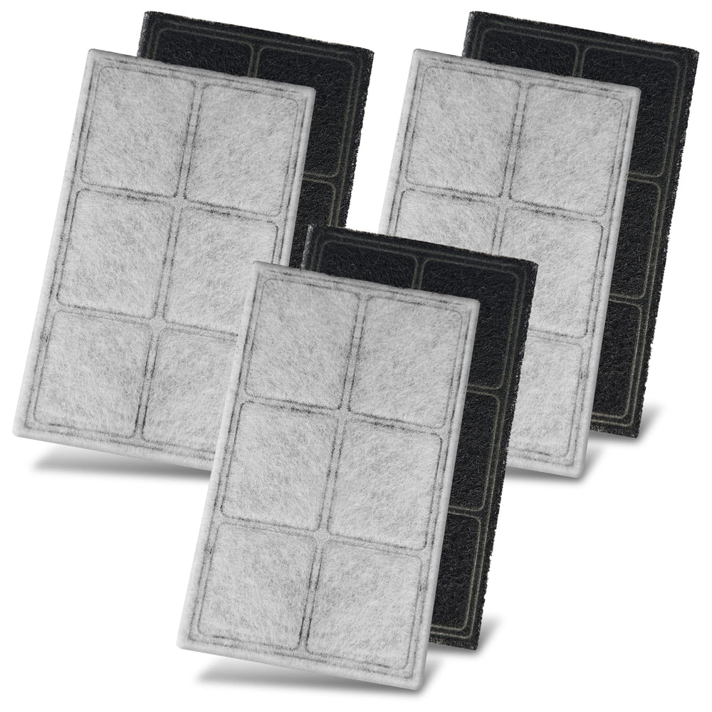 TOGGATH cat water fountain filter pack front view shows easy, ready-to-use hydration solution for consistent pet hydration.