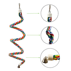 TogyGooty secure metal hook keeps the perch reliably attached.