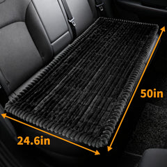 tokameiu dog bed for car showing plush flannel surface for cozy comfort