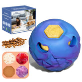 Tokwidget Bite Brush Freezeball demonstrates durable chew play with a frozen treat reward.