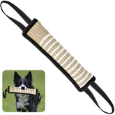 ToLanbbt dog tug toy pillow with two handles ideal for interactive play