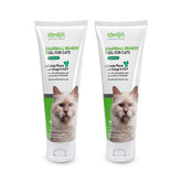 Tomlyn Laxatone catnip gel bottle for hairball relief and digestive support.