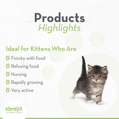 Tomlyn Nutri-Cal kitten-bowl image with ready-to-eat nourishment for picky eaters