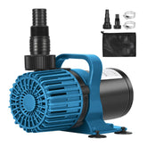 TONGCHANT 2700GPH pump powers outdoor ponds with strong flow for koi ponds and fountains.