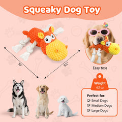 TOOPTATE Hippo ears and tail with crinkle texture to stimulate playing