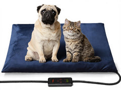 Toozey Pet Heating Pad top view shows cozy warmth for pets.