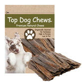 Top Dog Chews beef esophagus jerky supports dental health during daily chewing