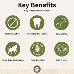 Top Dog Chews rawhide-free label signals a safer alternative.