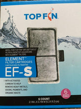 Top Fin EF-S filter cartridges front view for clean aquarium water
