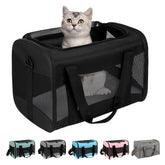 Top tasta cat carrier under-seat setup for easy airline travel and storage.