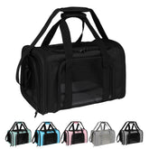 Top tasta dog cat carrier soft-sided open top entry for easy pet access