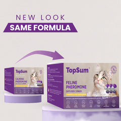 TopSum cat pheromones diffuser 3-pack in use across rooms supports a tranquil environment for multiple cats.