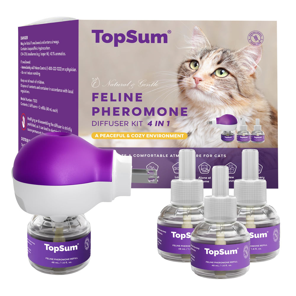TopSum cat diffuser front view for a calmer home environment.