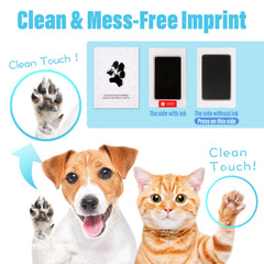 TORJOY small-pet print close-up capturing delicate paw details safely.