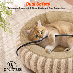 Tovve heated cat bed temperature controller panel for easy adjustments