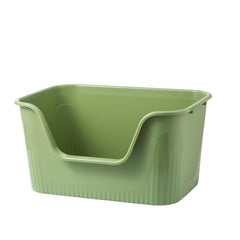 TownTime extra large litter box with high sides seen top view for spacious use.
