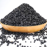 TOYPOPOR black lava pebbles pack for natural aquarium substrate