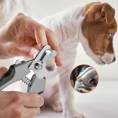 Tpotato dog nail clippers spring-assisted design offers effortless trimming with less effort