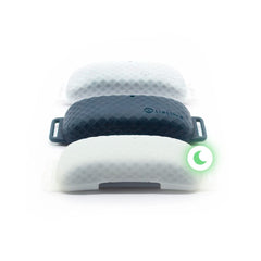 Tractive GPS CAT 4 collar attachment glow-in-the-dark enhances visibility during night walks