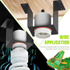 Trakem two-pack ceramic sockets with independent switches for day and night control.