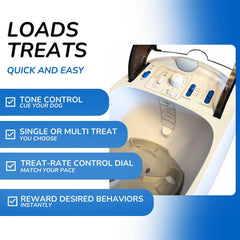 Treat&Train extendable training wand ready for flexible training sessions