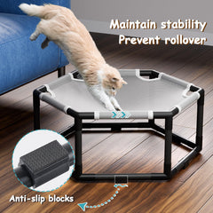 Tresbro anti-slip pads keep the bed steady during energetic jumps