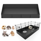 Tresbro guinea pig cage liner with one-hand hook for quick installation.