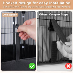 Tresbro triple-reinforcement keeps panels secure during curious play.