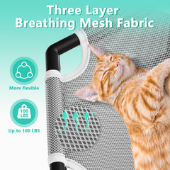 Tresbro hexagon cat bed structure highlights honeycomb design and secure connections