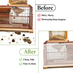 Trinkrittey polyester cage cover easy to install over cages