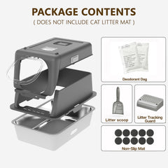 Trivico inside view highlights roomy 40L space for large cats.
