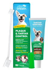 TropiClean Fresh Breath Kit packaging for at-home dog dental care