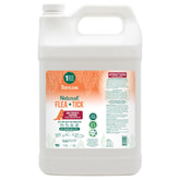 TropiClean Max Strength Shampoo for dogs being poured during a bath for pest protection.