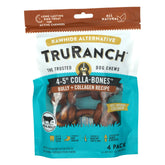 TRURANCH bully-collagen-dog-bones-pack-front showing long-lasting joint-support chew