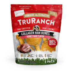 TRURANCH collagen drumsticks honey ham packaging, Limited Edition holiday design for gifting