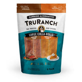 TRURANCH collagen-rolls holiday bag — festive dog treat ideal for celebrations.